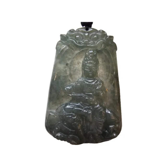 【藏古祥館】翡翠觀音 SBA02 (宗教開運  翡翠)