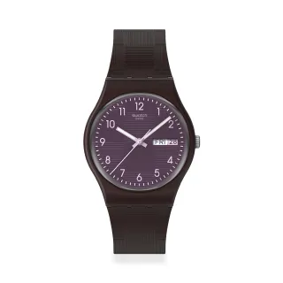【SWATCH】WEAVING WONDERS 經典手錶/男錶/女錶/瑞士製造 SO28C700(34mm)