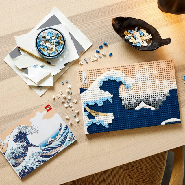 LEGO 樂高】Art 31208 葛飾北齋－神奈川沖浪裏(浮世繪日本富士山