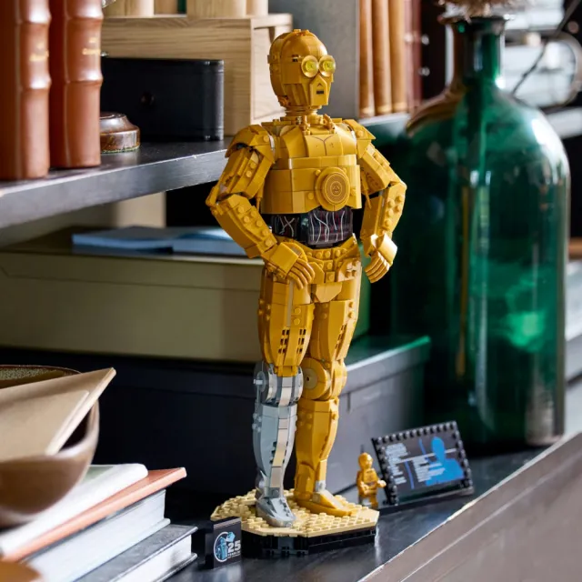 【LEGO 樂高】星際大戰系列 75398 C-3PO(機器人 星戰模型 禮物 居家擺設)