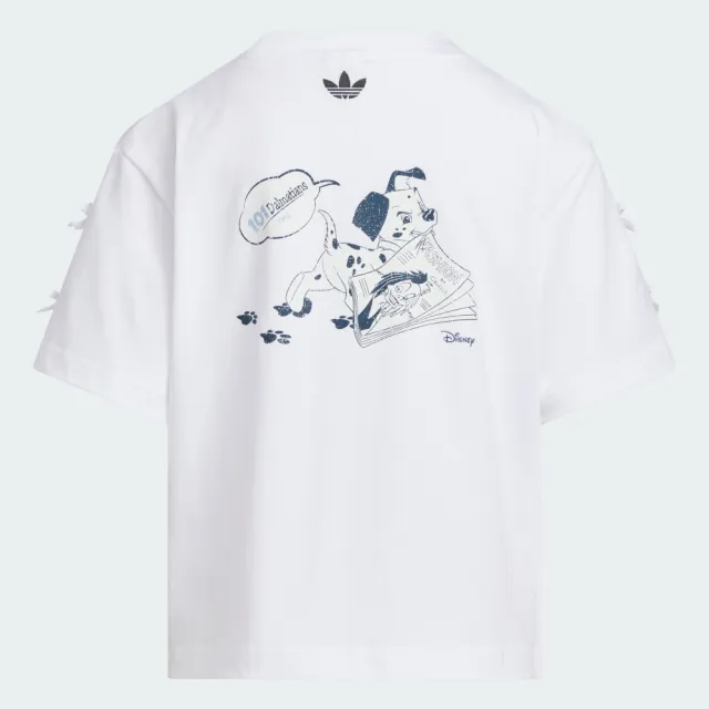 【adidas 愛迪達】迪士尼 101忠狗 短袖上衣 T恤  童裝 - Originals KG6625