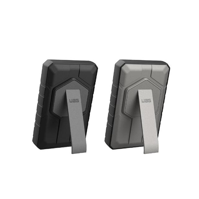 【UAG】WPB-01 10000mAh 20W雙孔輸出磁吸無線耐衝擊行動電源(38.5Wh QI充電 MagSafe)