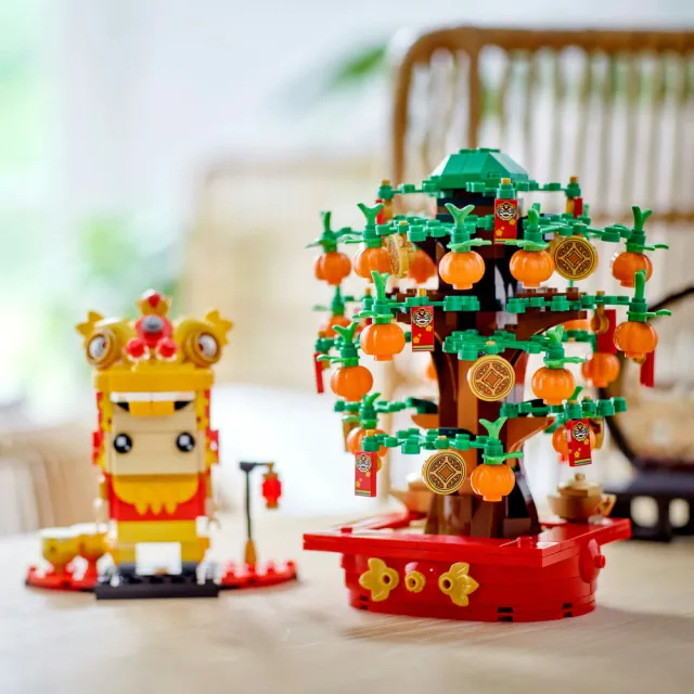 【LEGO 樂高】Iconic 40648 金錢樹(新年賀禮 居家擺設 花藝植栽 禮物)