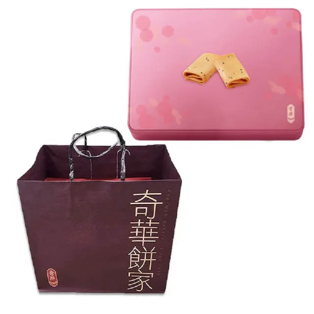 【奇華】粉罐肉鬆鳳凰捲禮盒(6包/盒 附提袋)