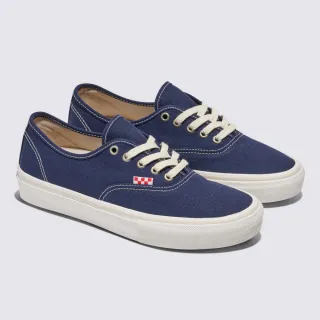 【VANS 官方旗艦】Skate Authentic 深藍色專業滑板鞋