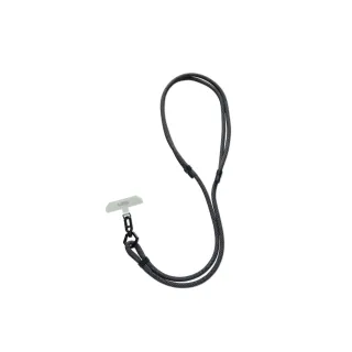 【UAG】簡約編織可調式背帶掛繩7mm-黑灰(背帶掛繩 手機掛繩 手機背帶)