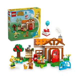 【LEGO 樂高】動物森友會系列 77049 西施惠 歡迎來我家(扮家家酒 任天堂)