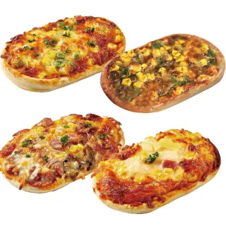 【金品】小披薩 12片組 口味任選3種(牛肉/夏威夷/總匯/培根/Pizza/披薩/比薩/冷凍食品)