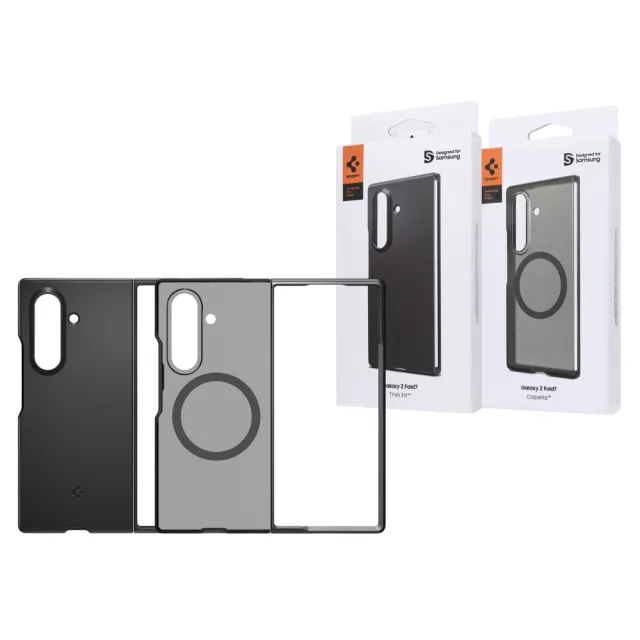 【Samsung 三星】原廠 Galaxy Z Fold7 Spigen磁吸保護殼(ThinFit超薄/Capella霧面)