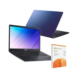 【ASUS】微軟M365一年組★14吋8G輕薄文書筆電(E410KA/N4500/8G/512G SSD/W11)