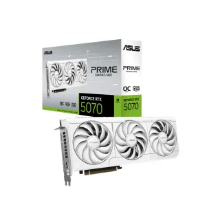 【ASUS 華碩】PRIME-RTX5070-O12G-WHITE 顯示卡+全漢 VITA-750GMW 白色 金牌/全模/ATX3.1 電源供應器
