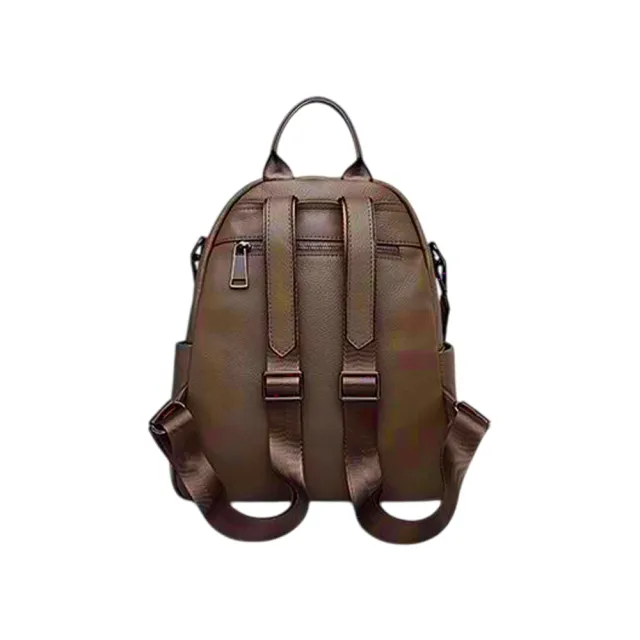 【ZENDAR】直播限定 台灣總代理 限量1折 頂級超柔軟小牛皮後背包 佩樂系列 全新專櫃展示品(2色任選)