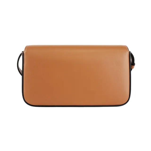 【TOD’S】T Timeless 光滑小牛皮翻蓋長型二用包(米黃色)