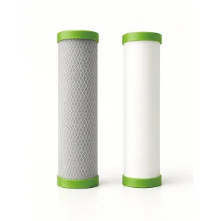 【shiauwu 小伍淨水】20英吋PP棉濾心/20英吋CTO活性碳濾心/兩種濾心各1入(自行更換/到府更換)