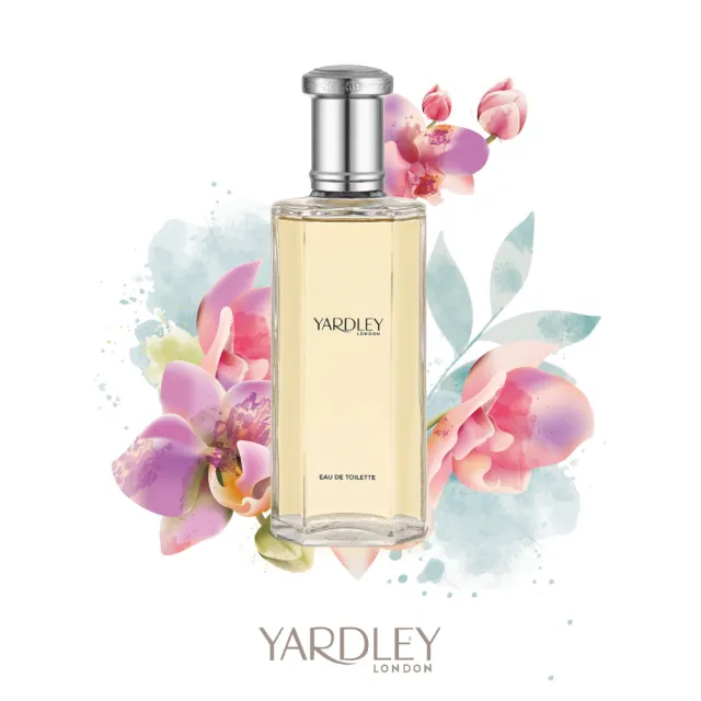 【YARDLEY  雅麗】蘭花&香草淡香水125ml(專櫃公司貨)