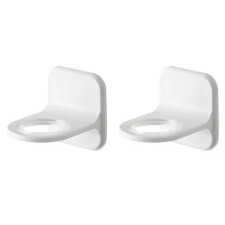 【hoi! 好好生活】懶角落洗手液掛瓶架白色2個裝