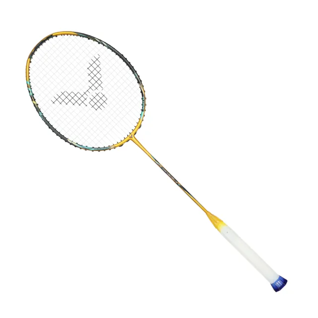 【VICTOR 勝利體育】羽球拍 羽毛球拍 黃金利爪(TK-F C Ultra X豐饒金)