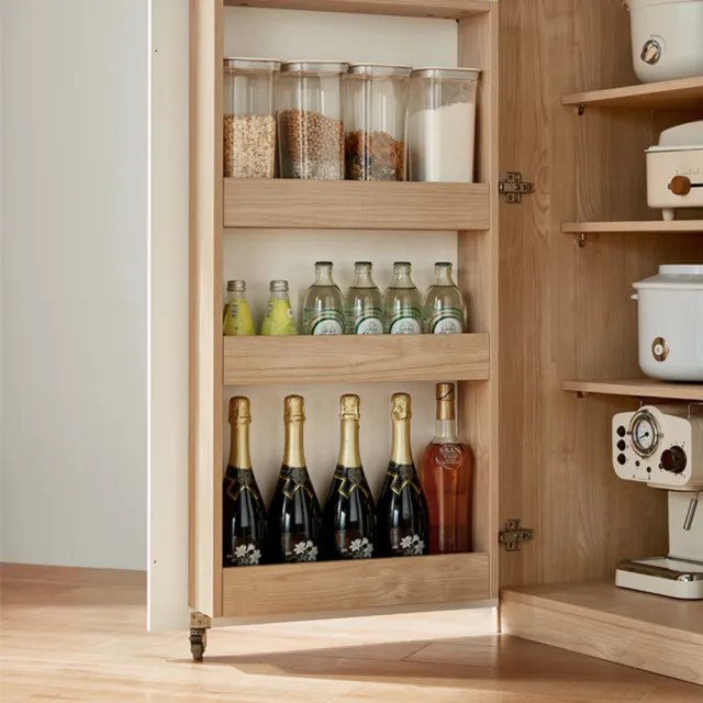 【hoi! 好好生活】Linsy簡約北歐風多功能加高餐邊櫃1.2M AC3T