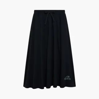 【agnes b.】女裝 Sport b. 恐龍半身裙(黑色)