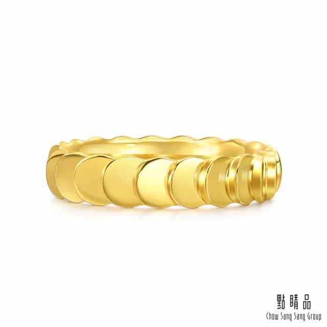 【點睛品】立體幾何 黃金戒指_計價黃金(港圍11號)