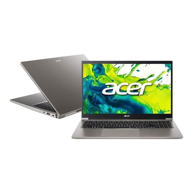 【Acer 宏碁】15.6吋i3文書效能筆電(Aspire Lite/AL15-33P-31JK/i3-N355/8G/512G SSD/W11)