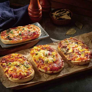 【金品】小披薩 48片組 口味任選3種(牛肉/夏威夷/總匯/培根/Pizza/披薩/比薩/冷凍食品)