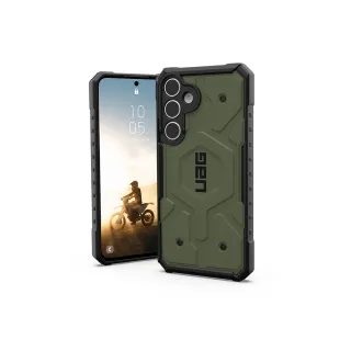【UAG】Galaxy S24 FE 磁吸耐衝擊經典保護殼-綠(支援MagSafe無線充電)