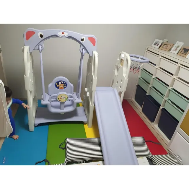【TOY MONARCH】CHD-101 SUNNY JUMBO SLIDE WITH SWING 鞦韆溜滑梯(可調整滑道高度)