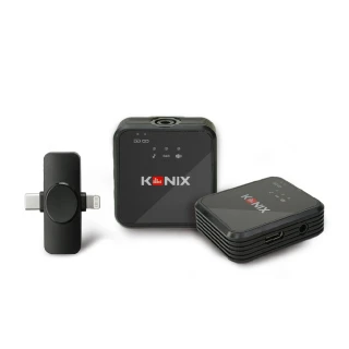 【Konix】G6 無線收音麥克風(一對二無線麥克風 領夾式麥克風) 【Konix】G6 無線收音麥克風(一對二無線麥克風 領夾式麥克風)