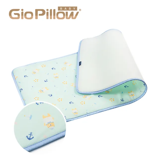 【GIO Pillow】中床 60×120cm 超透氣排汗嬰兒床墊 M號 送收納袋(嬰兒床墊 透氣床墊 可水洗床墊)
