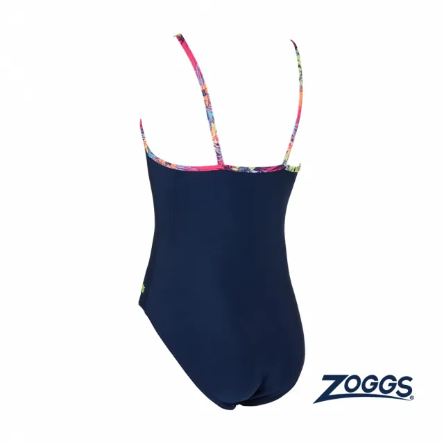 【Zoggs】女孩《夏日悠然》運動連身泳裝(大童泳衣/女孩泳衣/學生泳衣/女童泳衣/學生泳裝)
