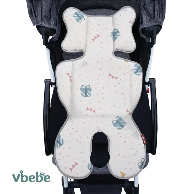 【Vibebe 官方直營】立體超透氣涼墊(推車涼墊 餐椅涼墊 汽座涼墊 推車墊 推車坐墊 汽座坐墊 嬰兒車墊)