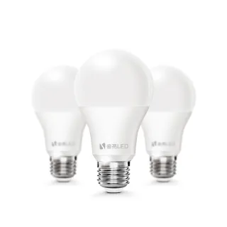 【金亮】6入組｜10W 台灣製造 LED燈泡 E27燈泡(無藍光、長壽命、高亮度、照度均勻、E27燈頭)