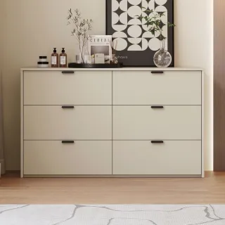 【hoi! 好好生活】林氏木業感知輕簡收納六斗櫃 TW2E