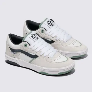 【VANS 官方旗艦】Rowan 2 米色/綠色專業滑板鞋