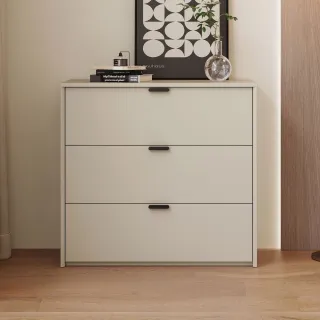 【hoi! 好好生活】林氏木業感知輕簡收納三斗櫃 TW1E