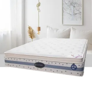 【hoi! 好好生活】美國伊麗絲冰晶紗乳膠獨立筒床墊ES夏娃 Eva 6尺 雙人加大台規 *尺寸可訂*