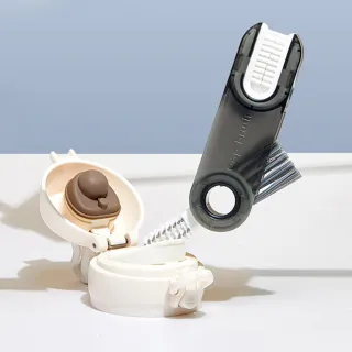 【hoi! 好好生活】U型可旋轉三合一縫隙清潔刷(多色可選)