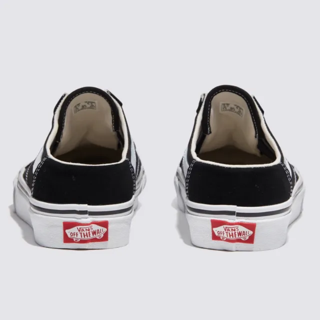 VANS 官方旗艦】UA Old Skool Mule 黑白色懶人拖鞋/休閒鞋/帆布- momo
