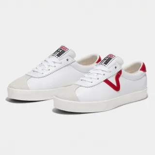 【VANS 官方旗艦】Premium LX Sport Low 73 白色/紅色滑板鞋