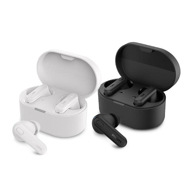 PHILIPS 飛利浦 TAT1108 藍芽耳機，採用入耳式配戴設計，提供舒適貼合與優質音質。具備防潑水功能，適合運動或日常使用；內建麥克風支援通話。輕量僅94g，通用多種作業系統，中國製造，一年保固。NCC認證CCAK23LP1101T7，BSMI R33037，黑色系/白色系選擇，您的最佳藍芽耳機伴侶。