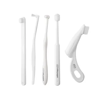 【LITTLE POPPET 小小毛孩】寵物牙刷 多款可選 3支/組(360度牙刷 軟毛牙刷 臼齒牙刷 平頭牙刷)