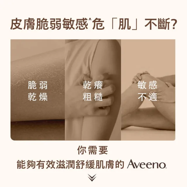 【Aveeno 艾惟諾】長效鎖水保濕乳_6款任選(燕麥/活力/薰衣草/洋甘菊/水感/蜂蜜杏桃)