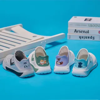 【PONY】男女 防水 拖鞋 洞洞鞋 雨鞋 水鞋 動物系列(ENJOY 戶外水鞋)