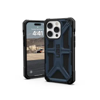 【UAG】iPhone 14 Pro 頂級版耐衝擊保護殼-藍(UAG)