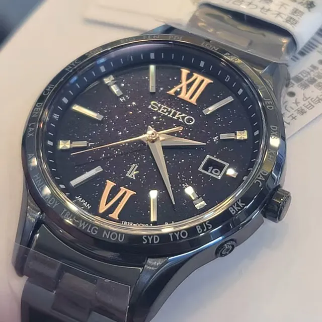 【SEIKO 精工】最新限量LUKIA 電波光動能紫色星空27.5㎜女款 SK004(SSVV087J/1B25-0AY0P)