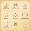 【輝葉】狠狠按深揉捏雙芯按摩椅墊 坐墊(肩頸、撥筋按摩 頂規款 HY-658)