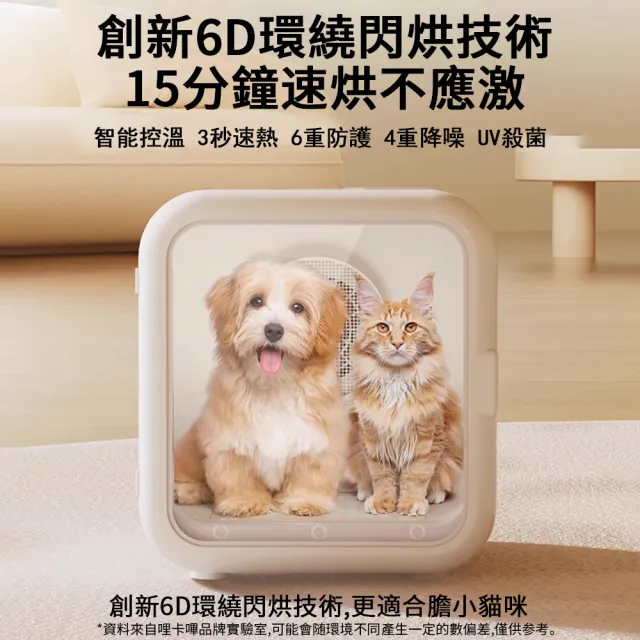 【IPSKY】全自動寵物烘毛機 62L(UV殺菌/溫控/集毛/新風供氧/寵物烘乾機/自動吹毛機/寵物吹水機/烘貓機)