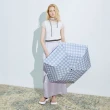 【Rockfish Weatherwear】SHADE UMBRELLA SHORT 棋盤格紋摺疊遮陽傘 三折傘 防紫外線 藍白色