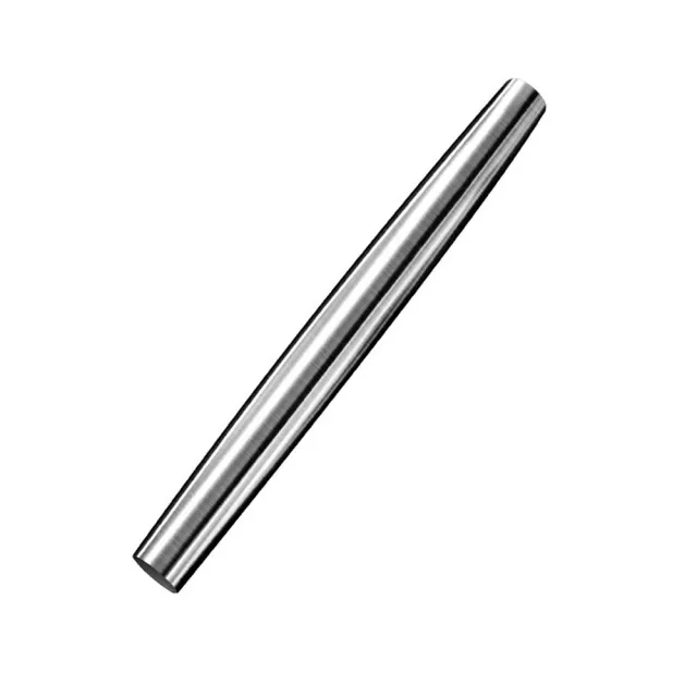 【PUSH!】廚房用品 316不銹鋼桿麵棍 2入不粘防黴餃子皮桿面杖 烘焙桿麵棒(桿麵杖 桿麵棍 D389-2)